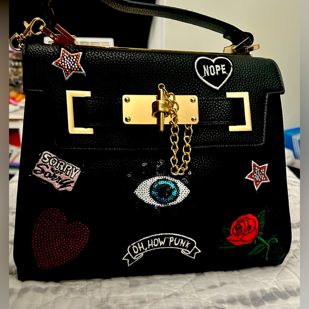 Aldo patchwork crossbody bag